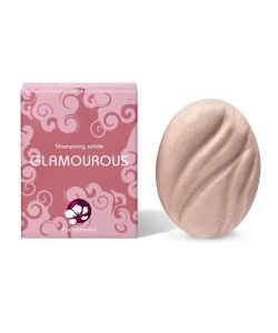 Shampoing solide cheveux secs Glamourous, 65 g